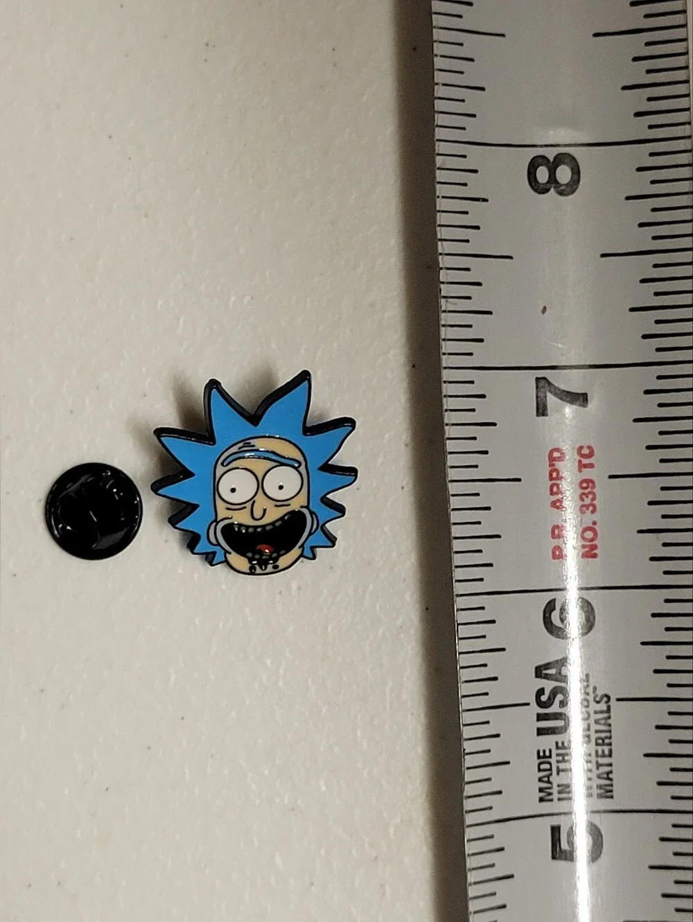 Rick And Morty RICK Enamel Pin (Bundle Pricing Available)